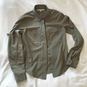 Rachel Roy Button-Down Blouse